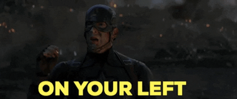 caselyn tan recommends Captain America On Your Left Gif