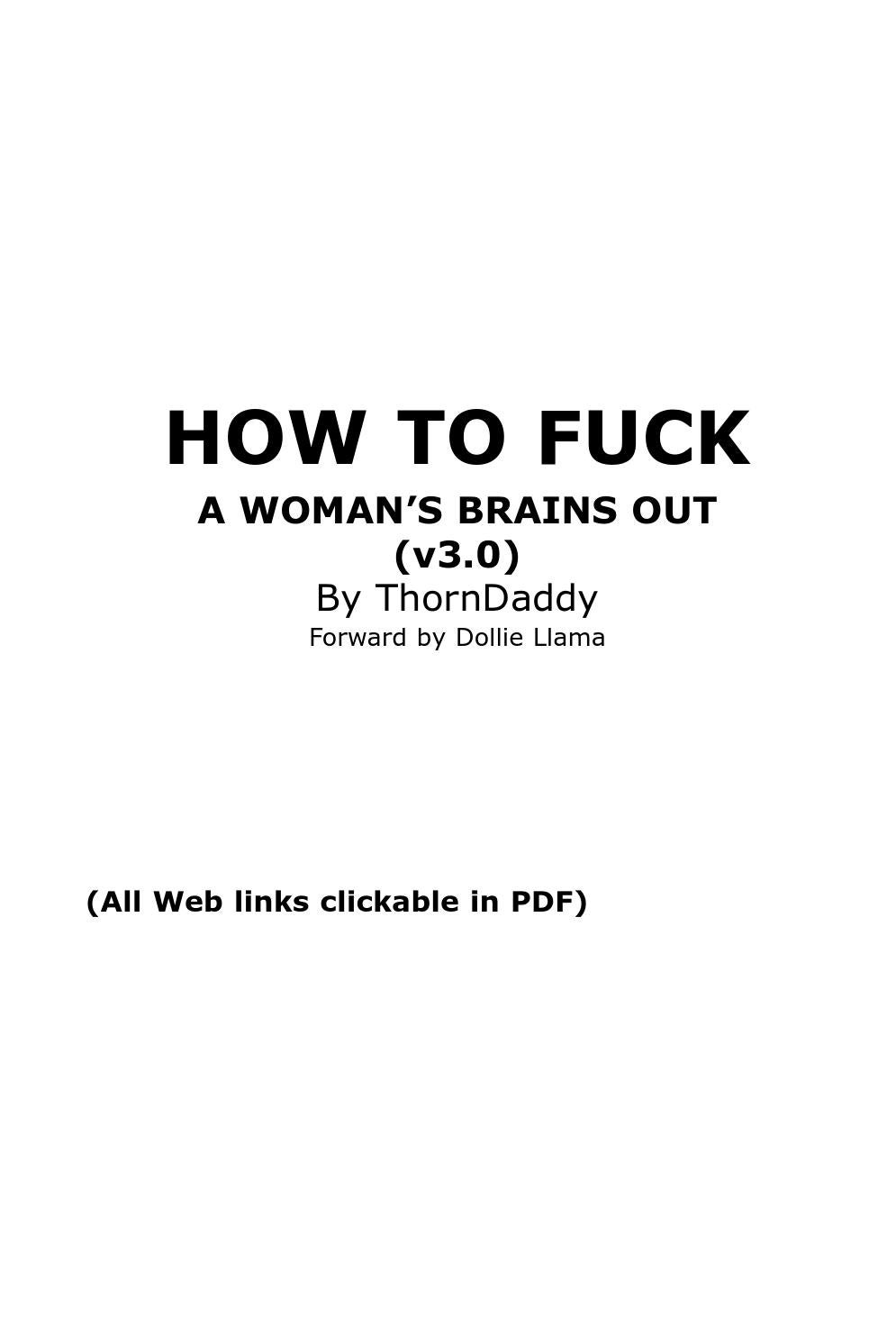 bonny schmidt add how to fuck a womans brains out photo