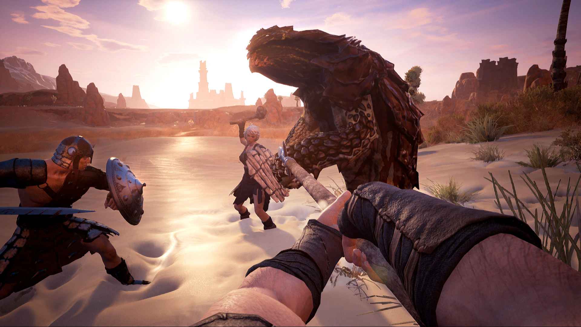 Conan Exiles Slaves head redemption