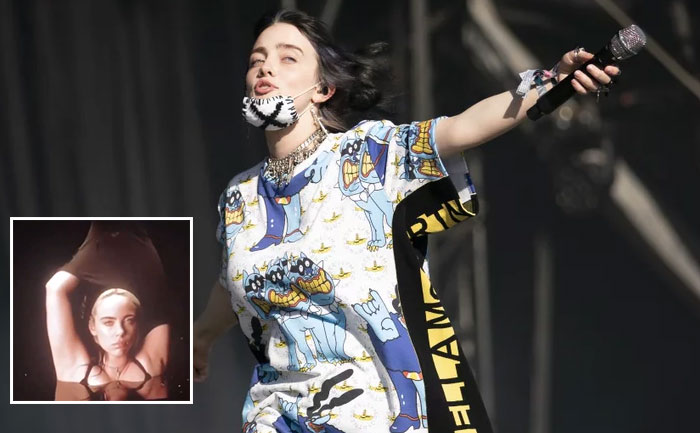 dawn everitt recommends Billie Eilish Strips To Underwear