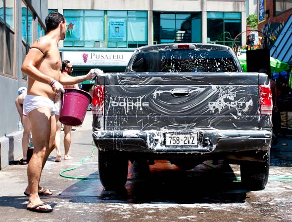 daniel isaza recommends naked men car wash pic