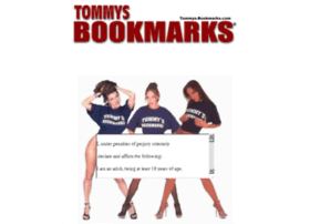 caleb castellano recommends www tommys bookmarks com pic