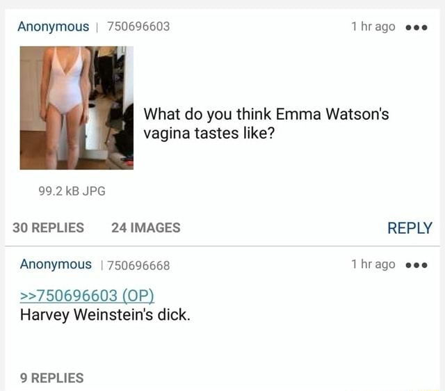 brent lenahan recommends emma watson vagina pic
