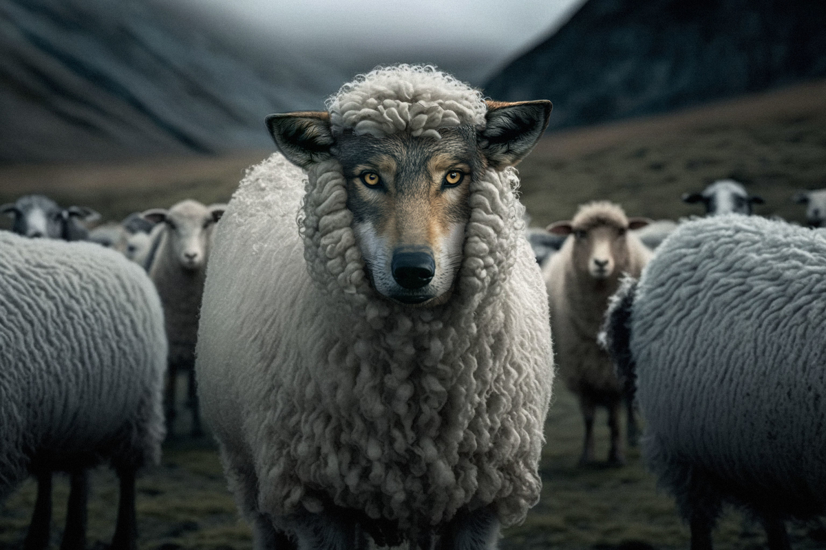 wolf in sheeps clothing gif