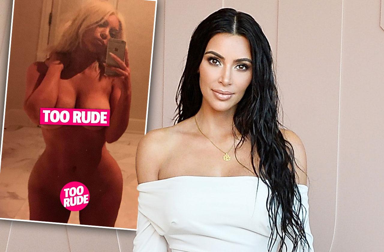 Best of Kim kardashian nude mirror pic