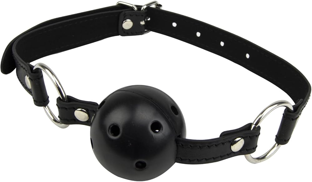 how to put on a ball gag