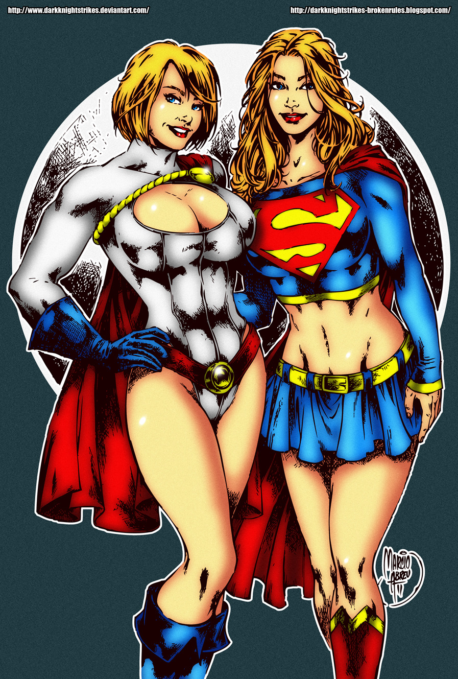 dina campbell add supergirl vs powergirl photo