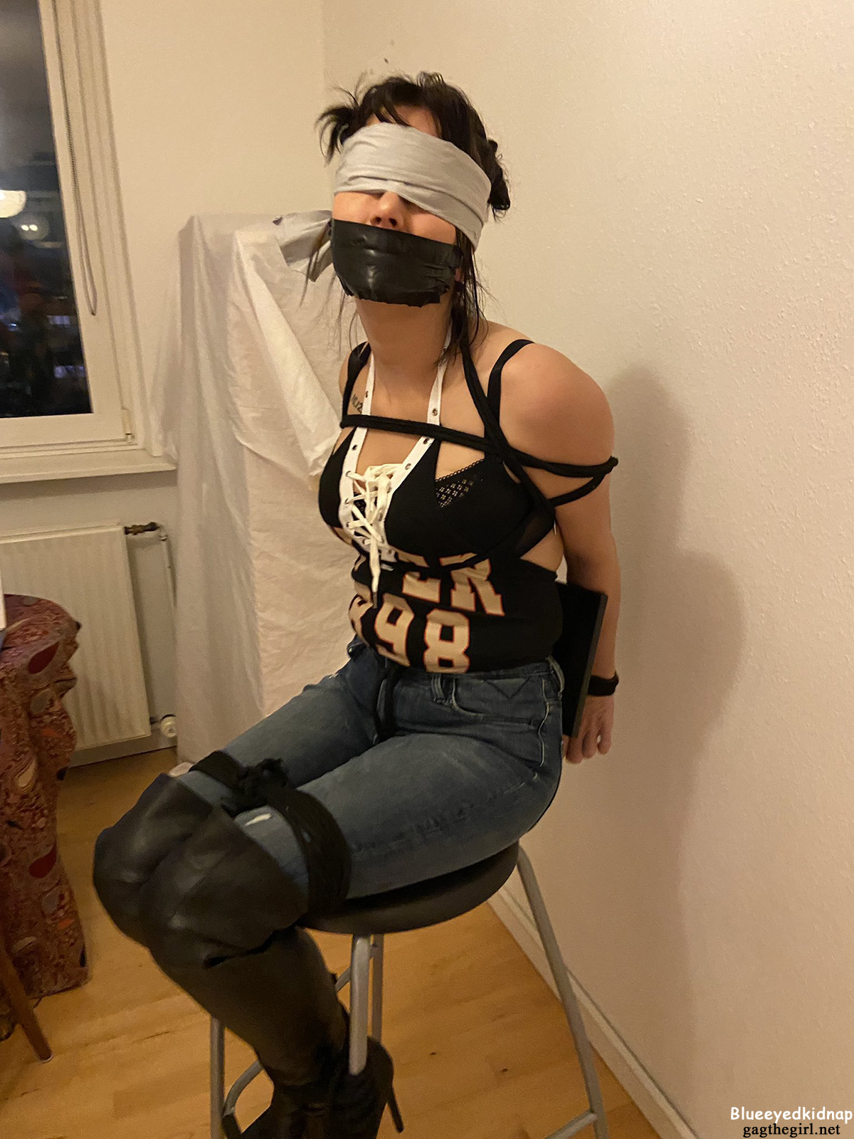 alma mara recommends Bound Gagged And Blindfolded