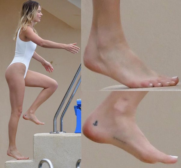 andrew j young add margot robbie feet scene photo