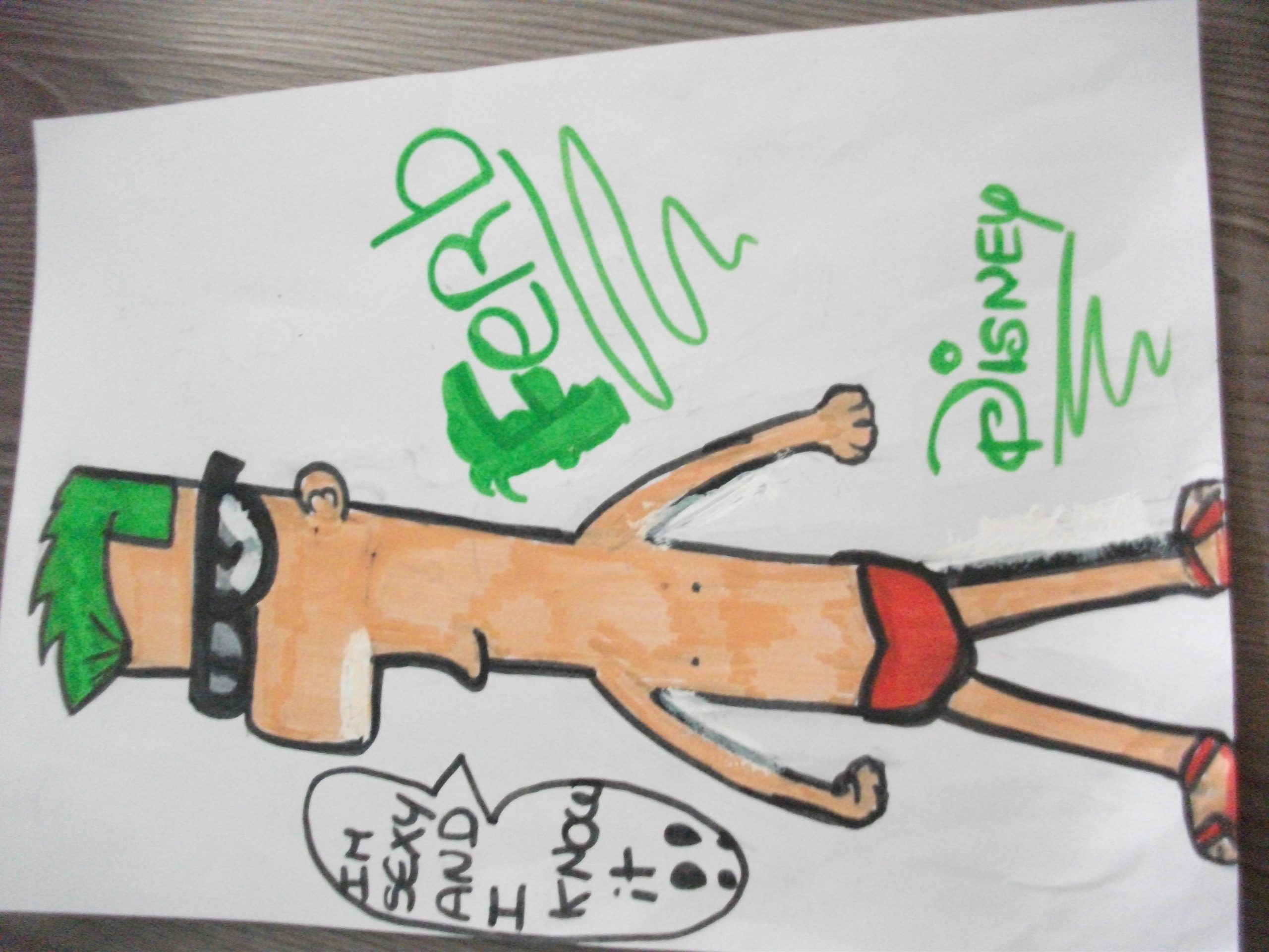 chad hauptman add phineas and ferb sexy photo