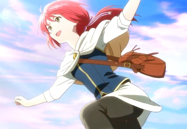 red haired princess anime
