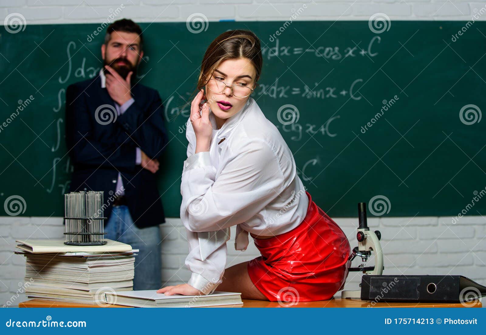bruce padron share sexy teacher in class photos
