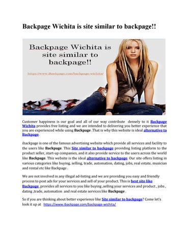 Best of Craigslist backpage wichita kansas