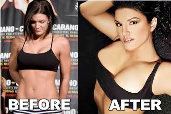 antonio crawford recommends gina carano breasts pic