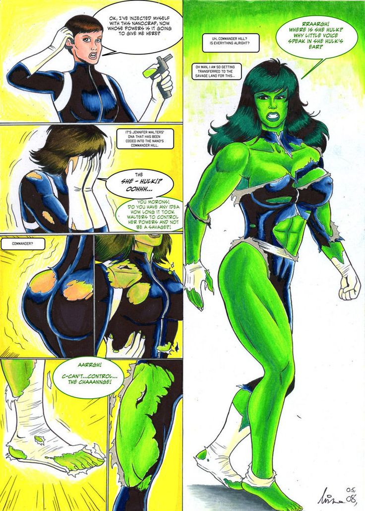 Naked She Hulk Transformation mcmahon sex