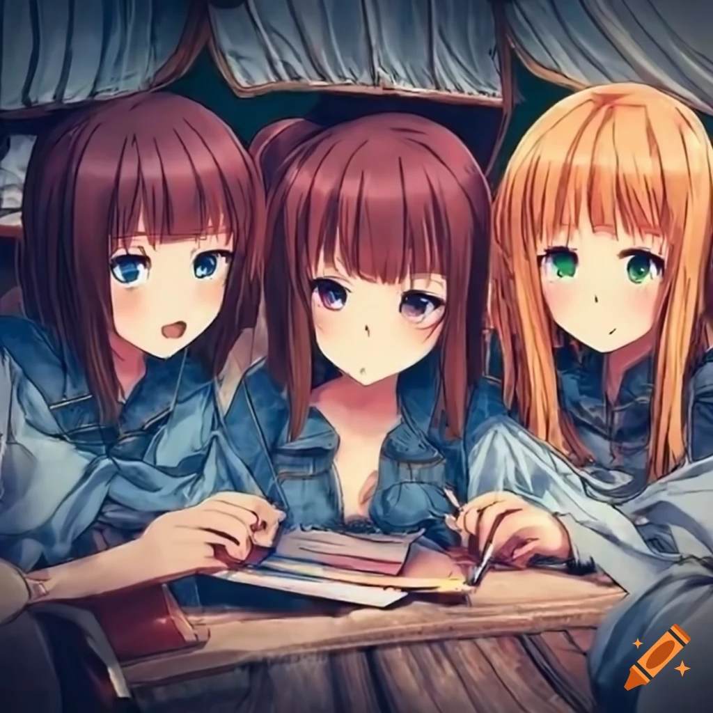 anood abood add photo anime girls cuddling