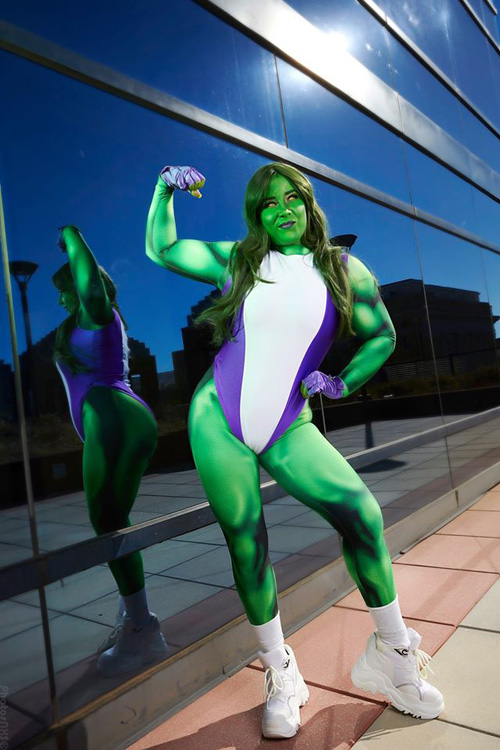 daniela gonell recommends sexy she hulk cosplay pic