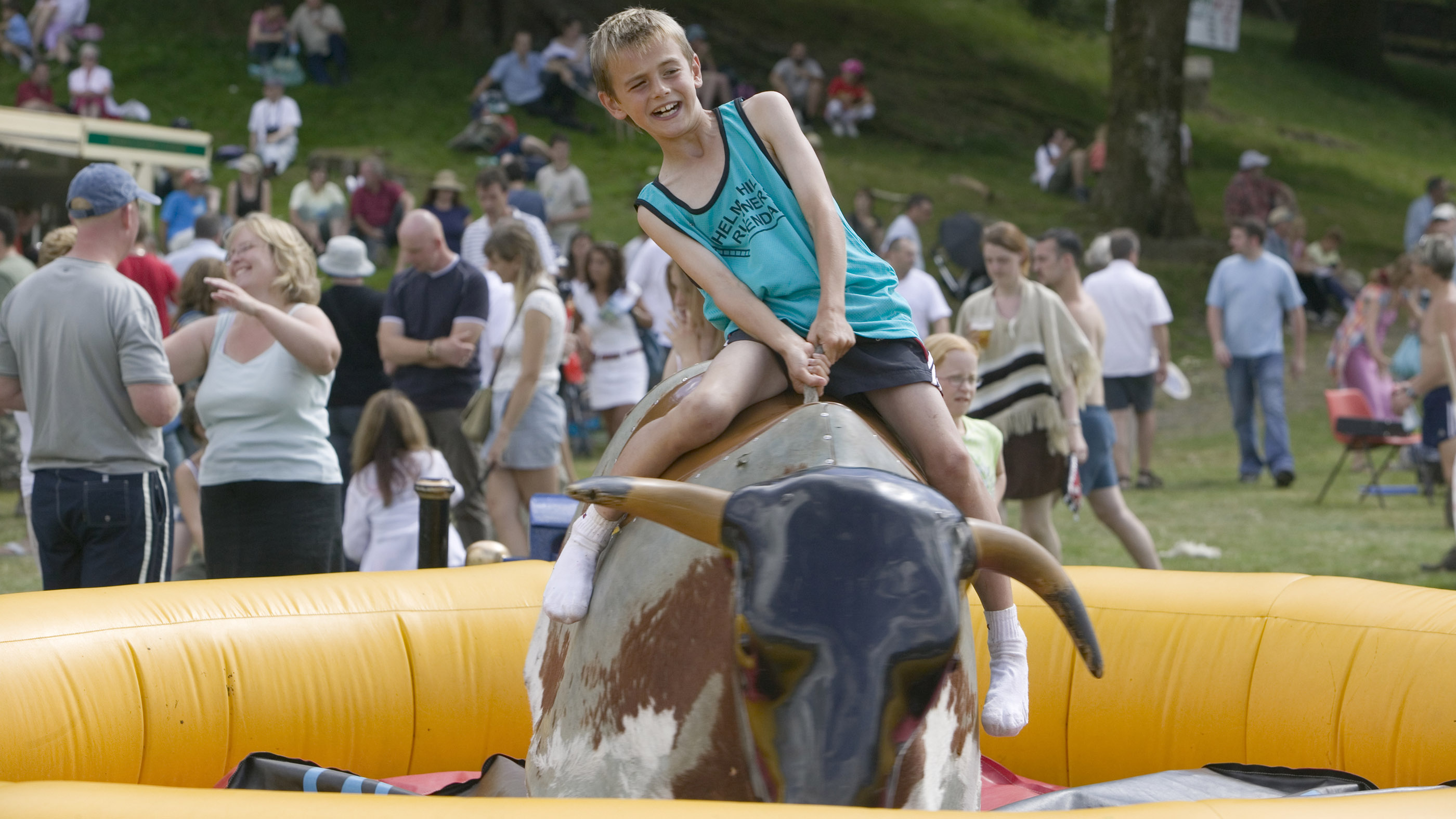 Best of Girl on mechanical bull