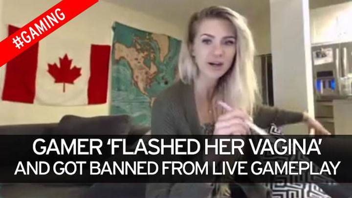 twitch girl shows vagina