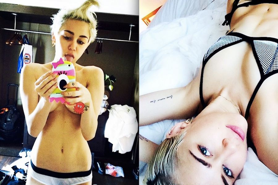 cynthia haddad share miley cyrus only fans photos