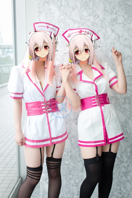 Super Sonico Nurse Cosplay are real