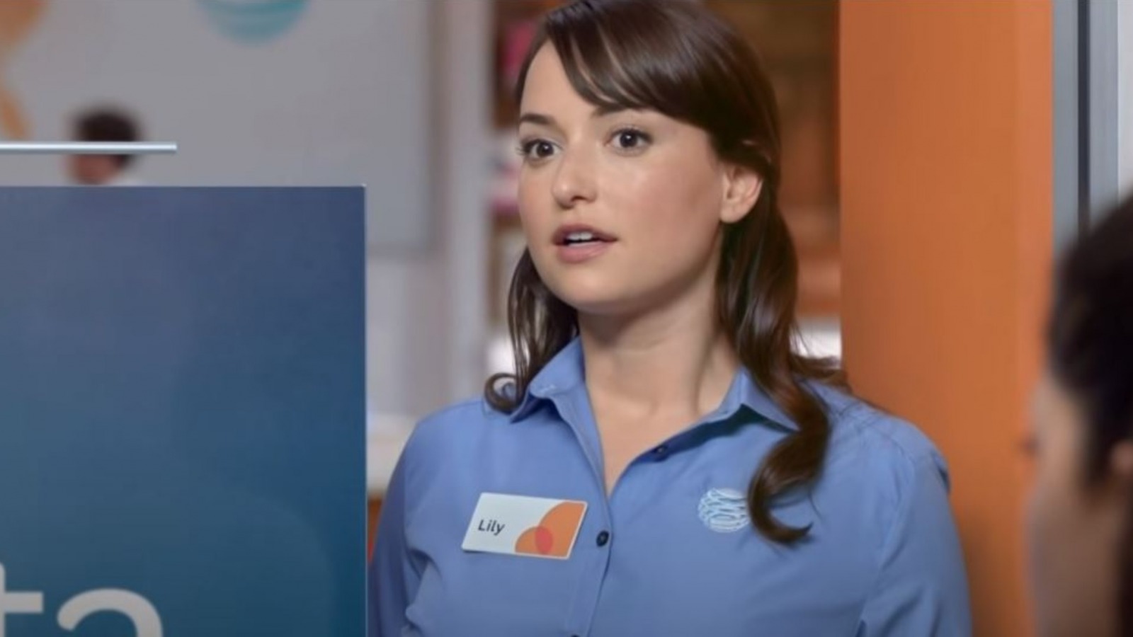 dalton wilkinson recommends hot chick in at&t commercial pic