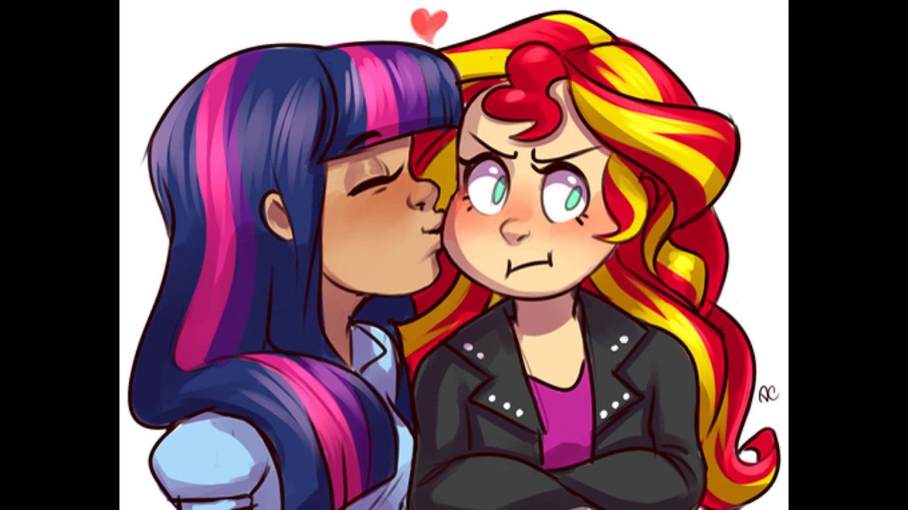 Sunset Shimmer X Twilight Sparkle 2b ass