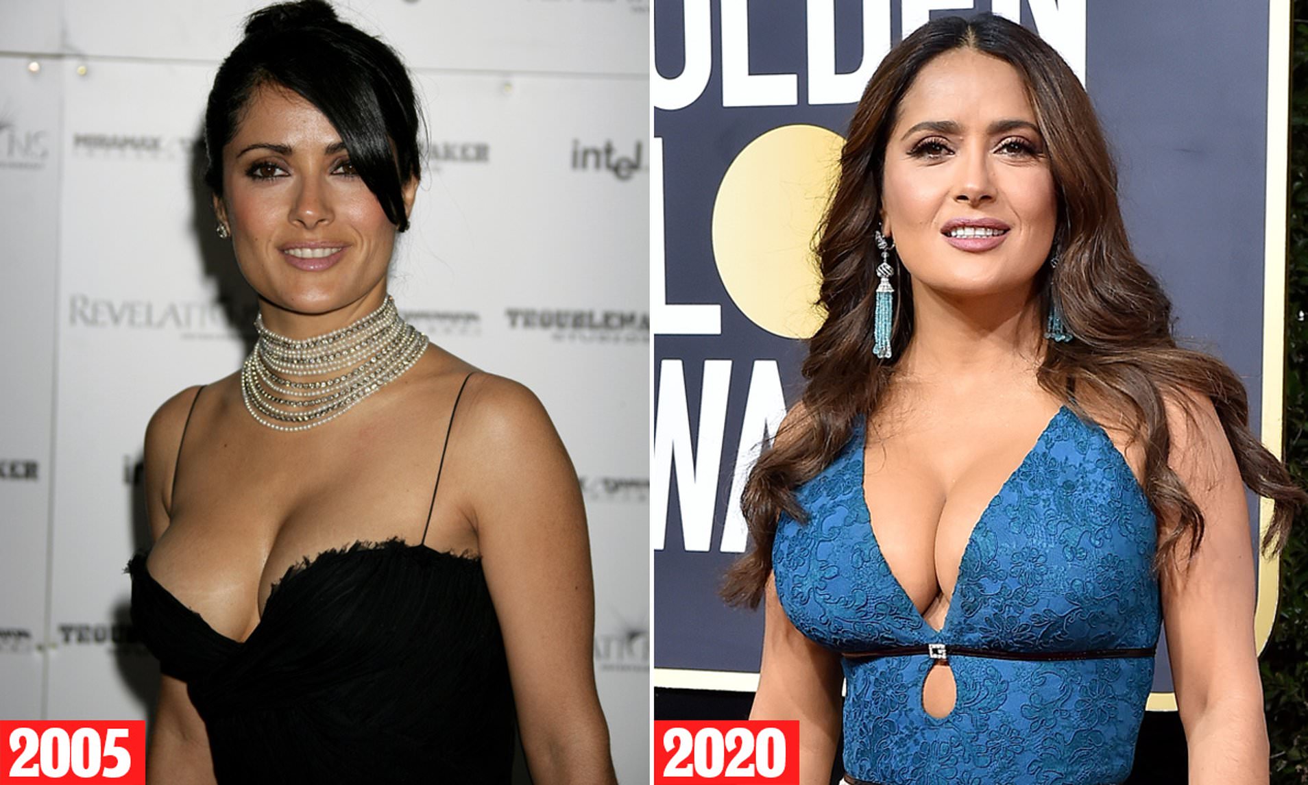 corinne fontenette recommends selma hayek tits pic