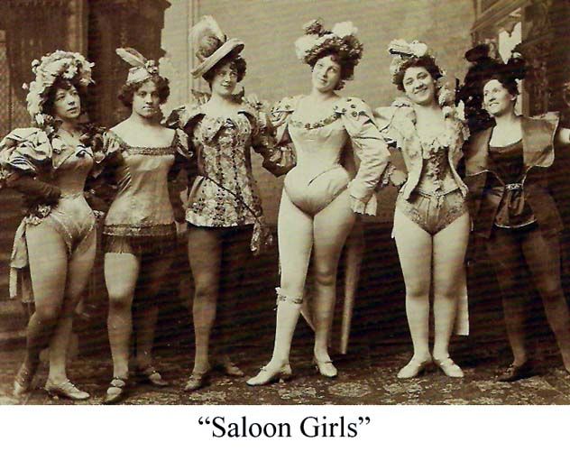 saloon girl nude