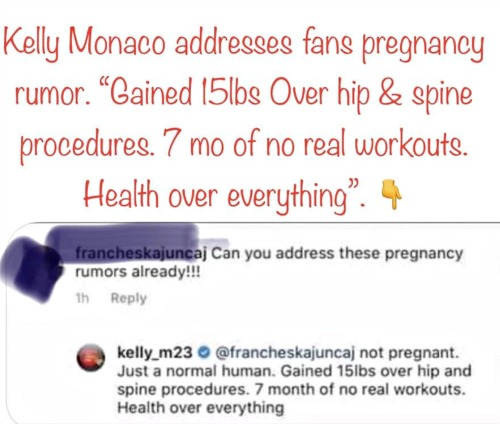 Best of Kelly monaco pregnant