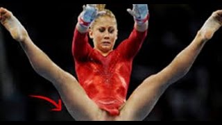 Woman Gymnast Wardrobe Malfunction vaginal sex