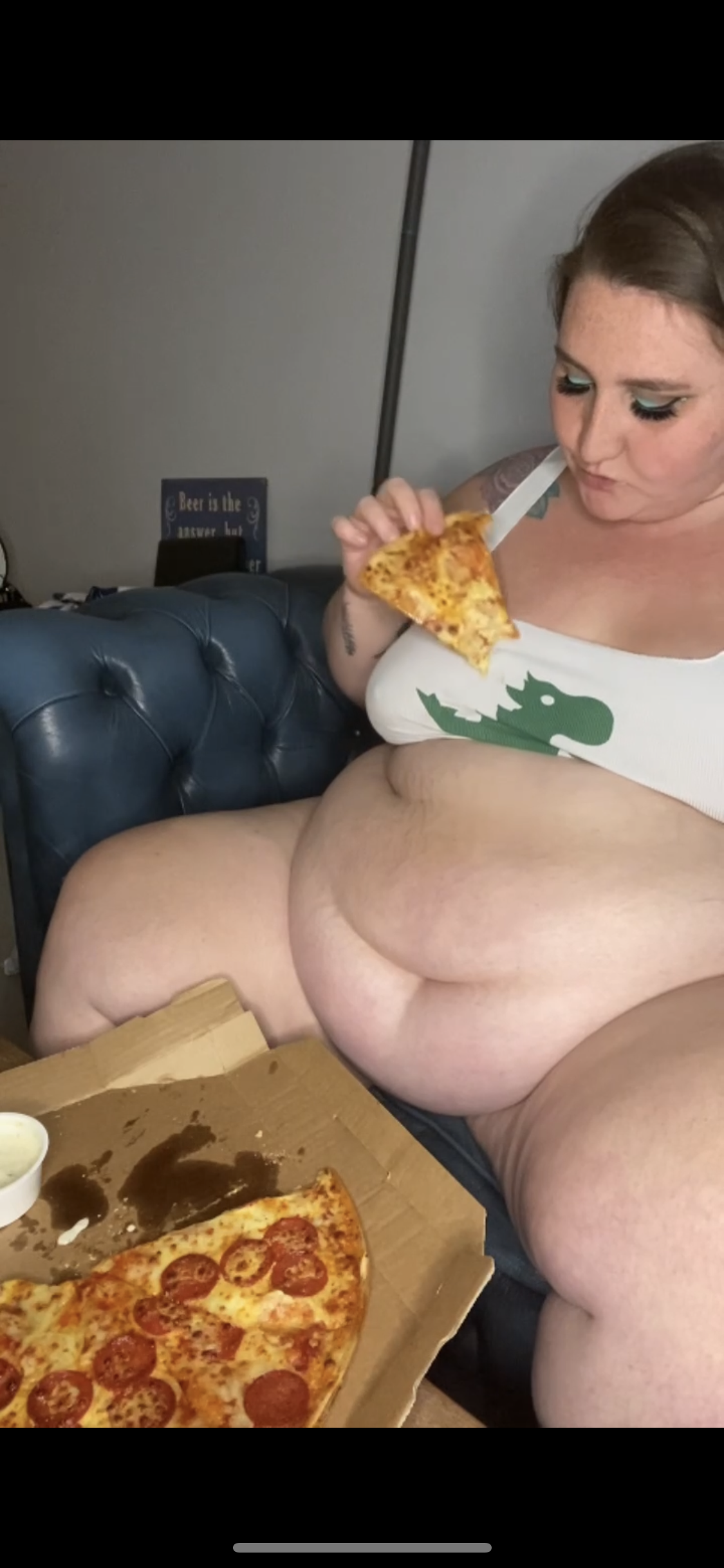 chris hibshman add naked girl eating pizza photo