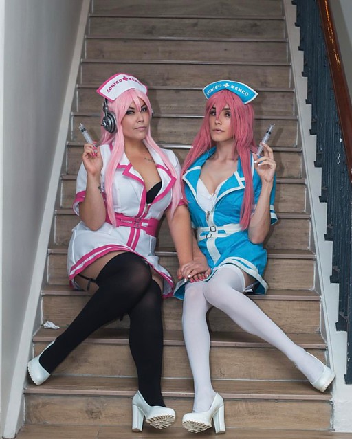 Best of Super sonico nurse cosplay