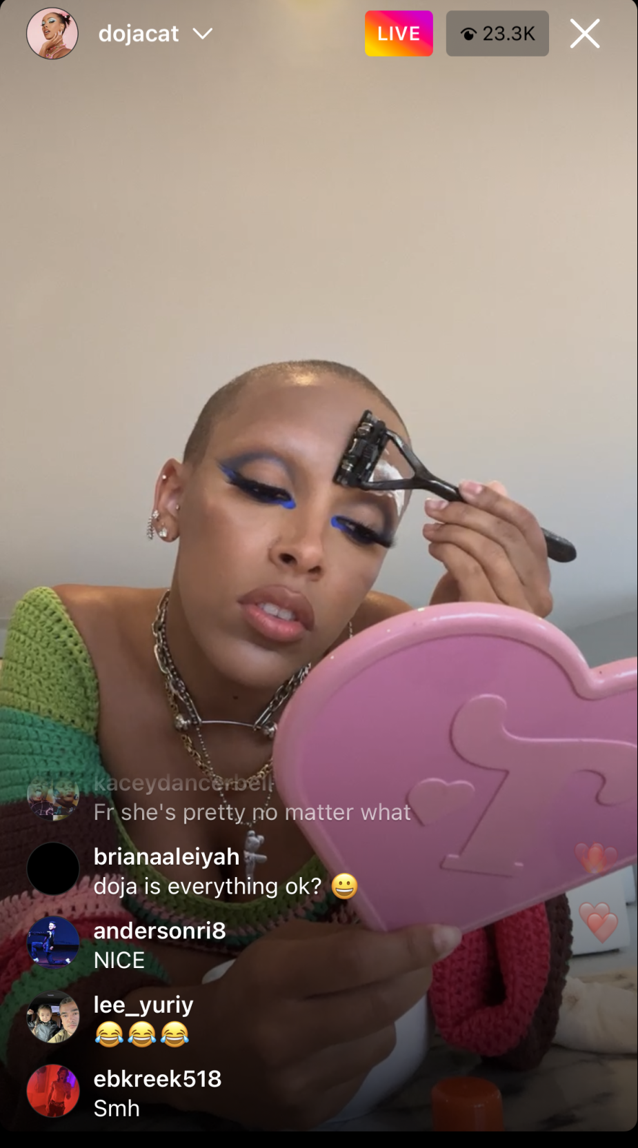 david sollohub recommends doja cat instagram live pic