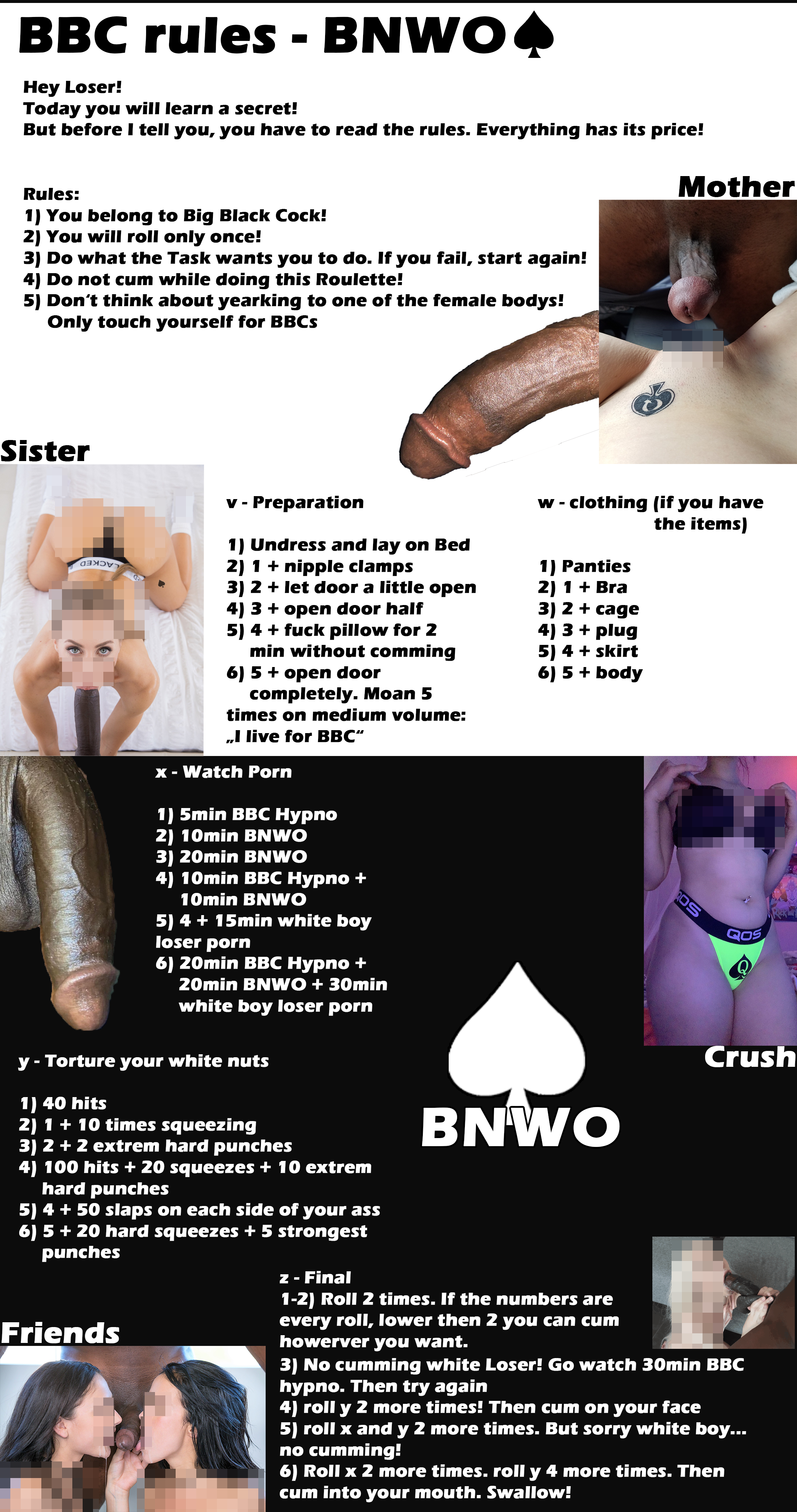 ammo vnvmc share blowjob rules for sissies photos