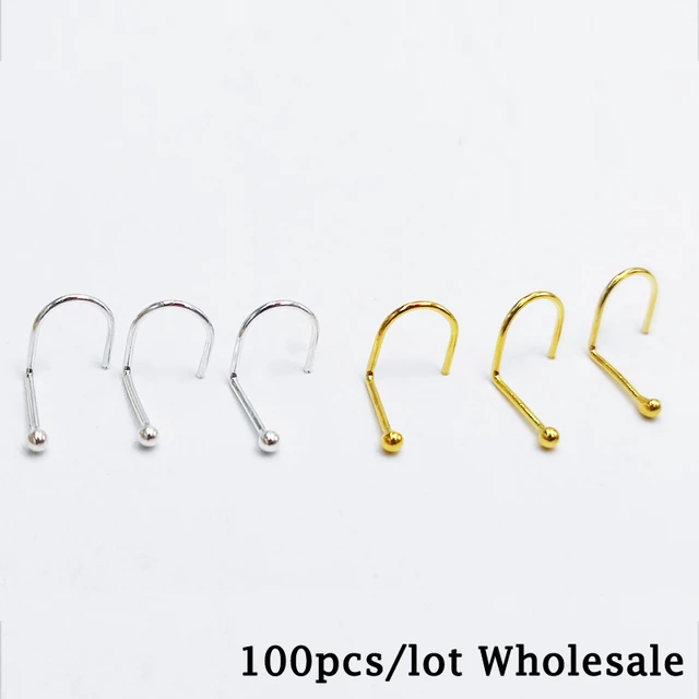 Best of Fish hook nose ring