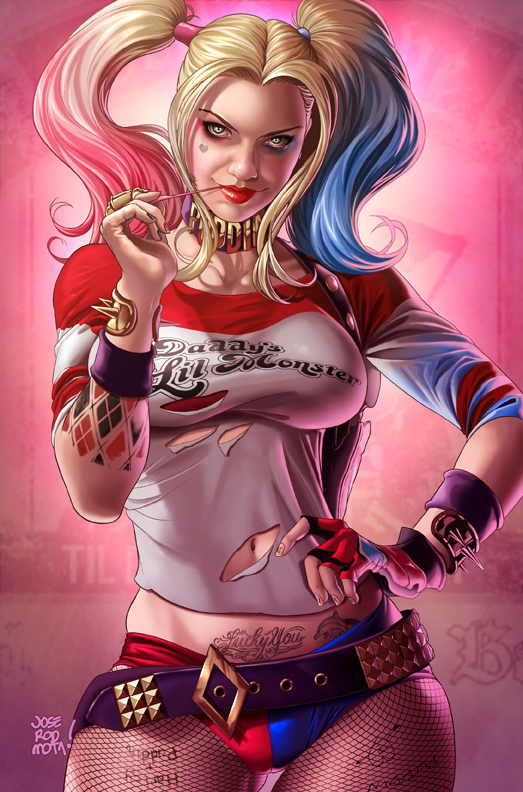 harley quinn cartoon sexy