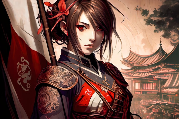 Best of Anime samurai female