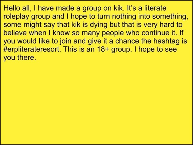 david fournillier recommends how do you roleplay on kik pic