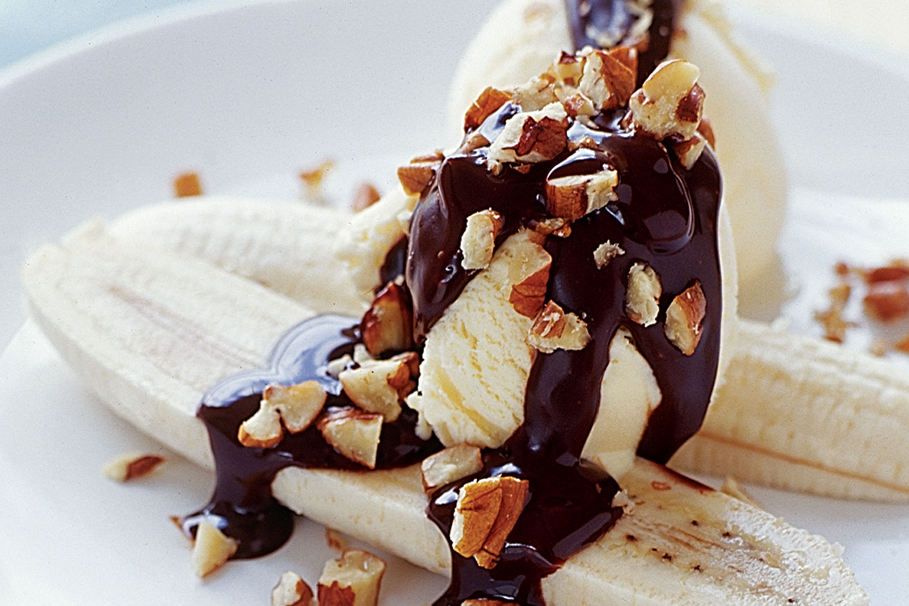 pictures of a banana split