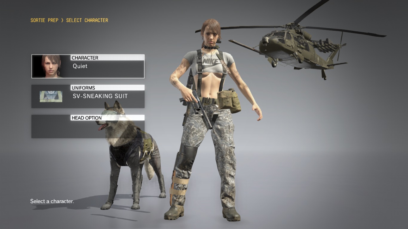 donald harder recommends Phantom Pain Quiet Nude