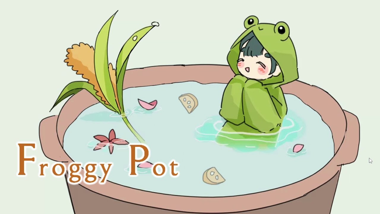 Cute Anime Frog gratis meldinger