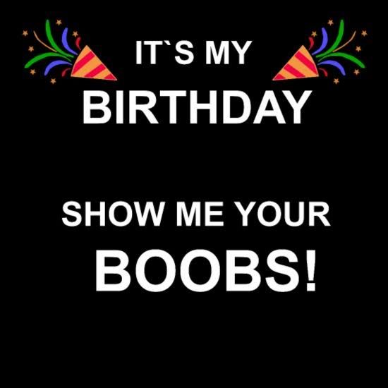 aquarius berry add its my birthday show me your boobs photo
