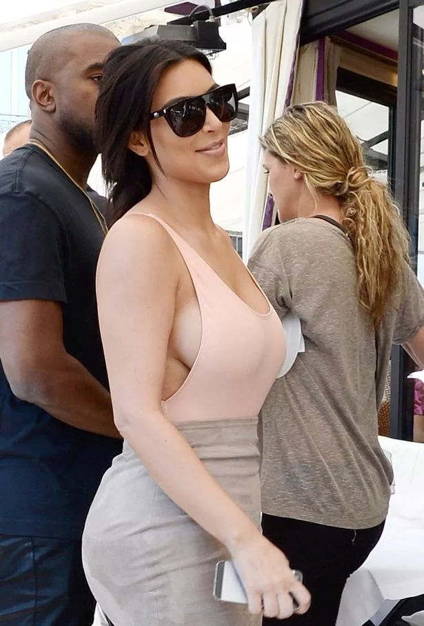 Best of How big are kim kardashians tits