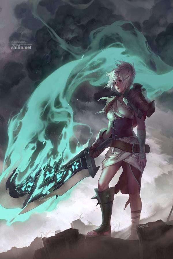 anis mutz recommends league of legends riven fan art pic