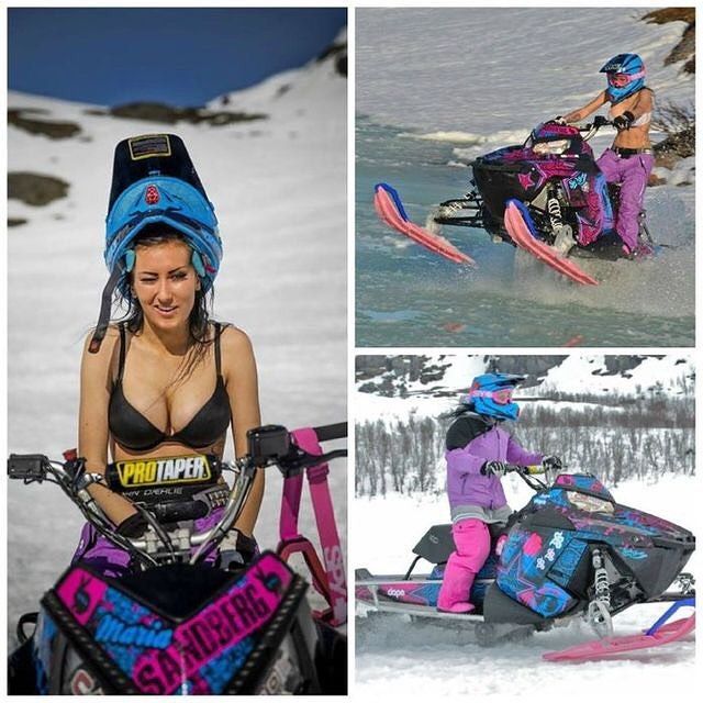 bhuvana shree recommends Hot Girls On Snowmobile