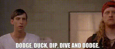 Best of Dodge dip duck dive and dodge gif