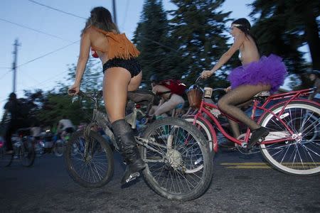 portland oregon naked bike ride