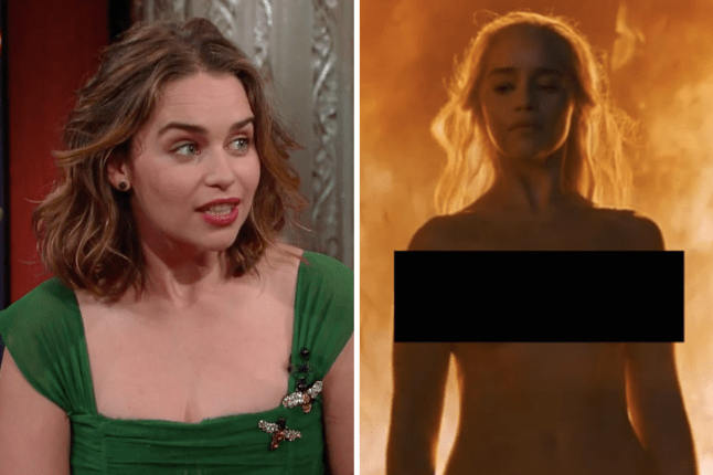 Best of Emilia clarke naked ass