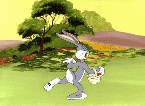 becky straw share happy easter bugs bunny gif photos